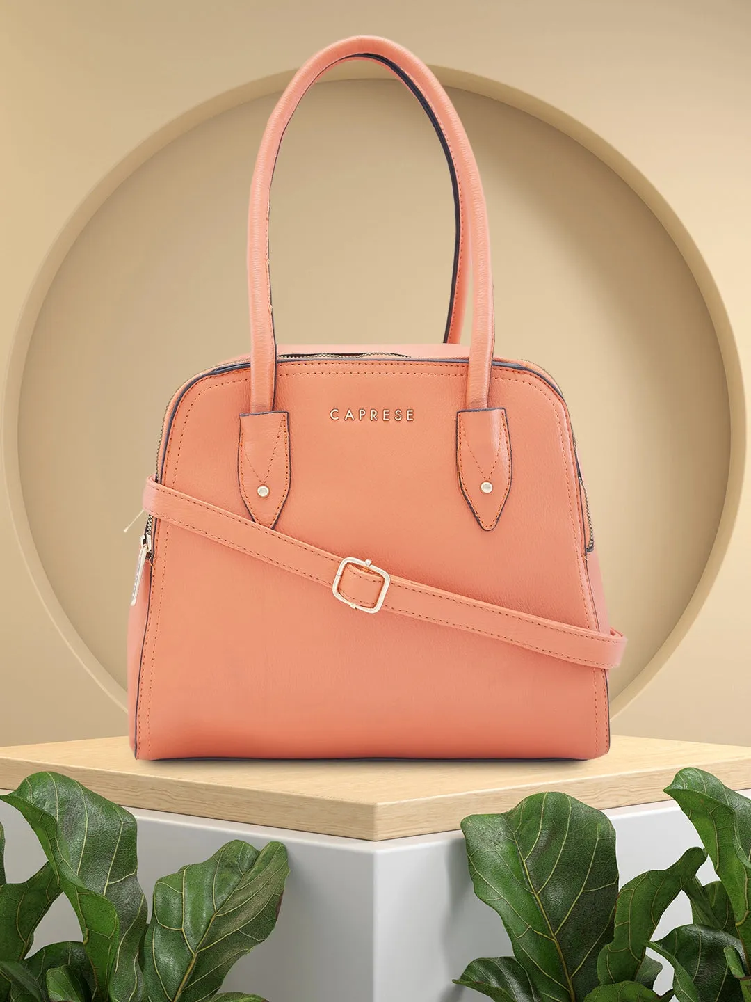 Caprese Josie Large Terra Satchel Bag