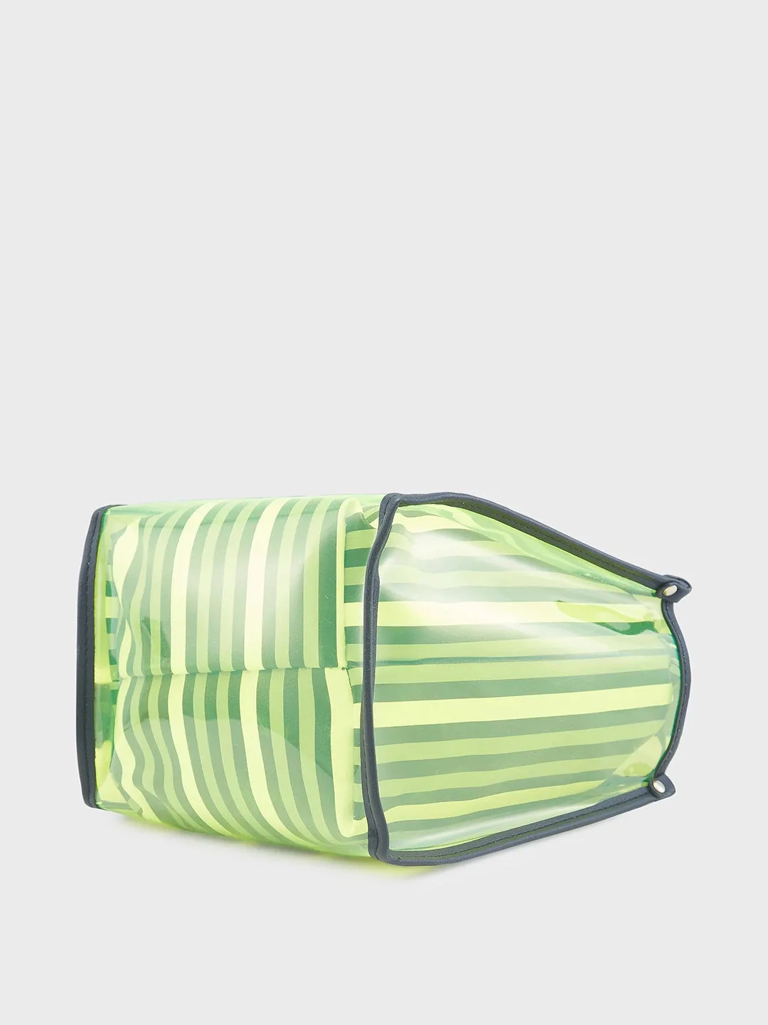 Caprese Josie Small Electric Lime Tote Bag
