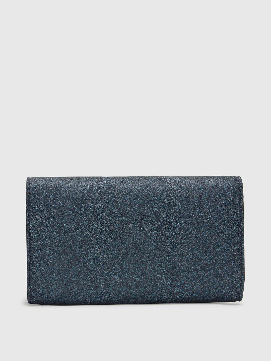 Caprese Junie Medium Navy Flapover Clutch
