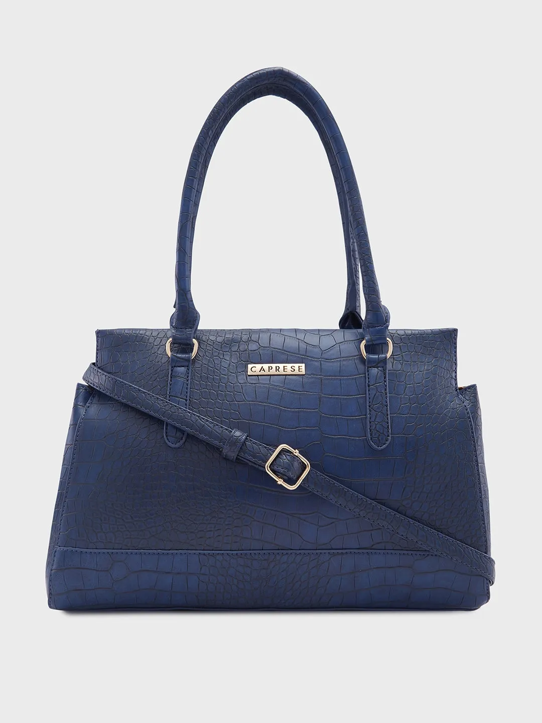 Caprese Kathey Medium Navy Tote Bag
