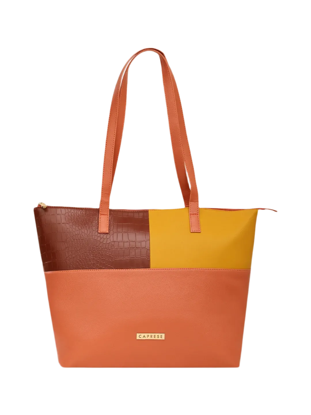 Caprese Kira Large Terracotta Tote Bag