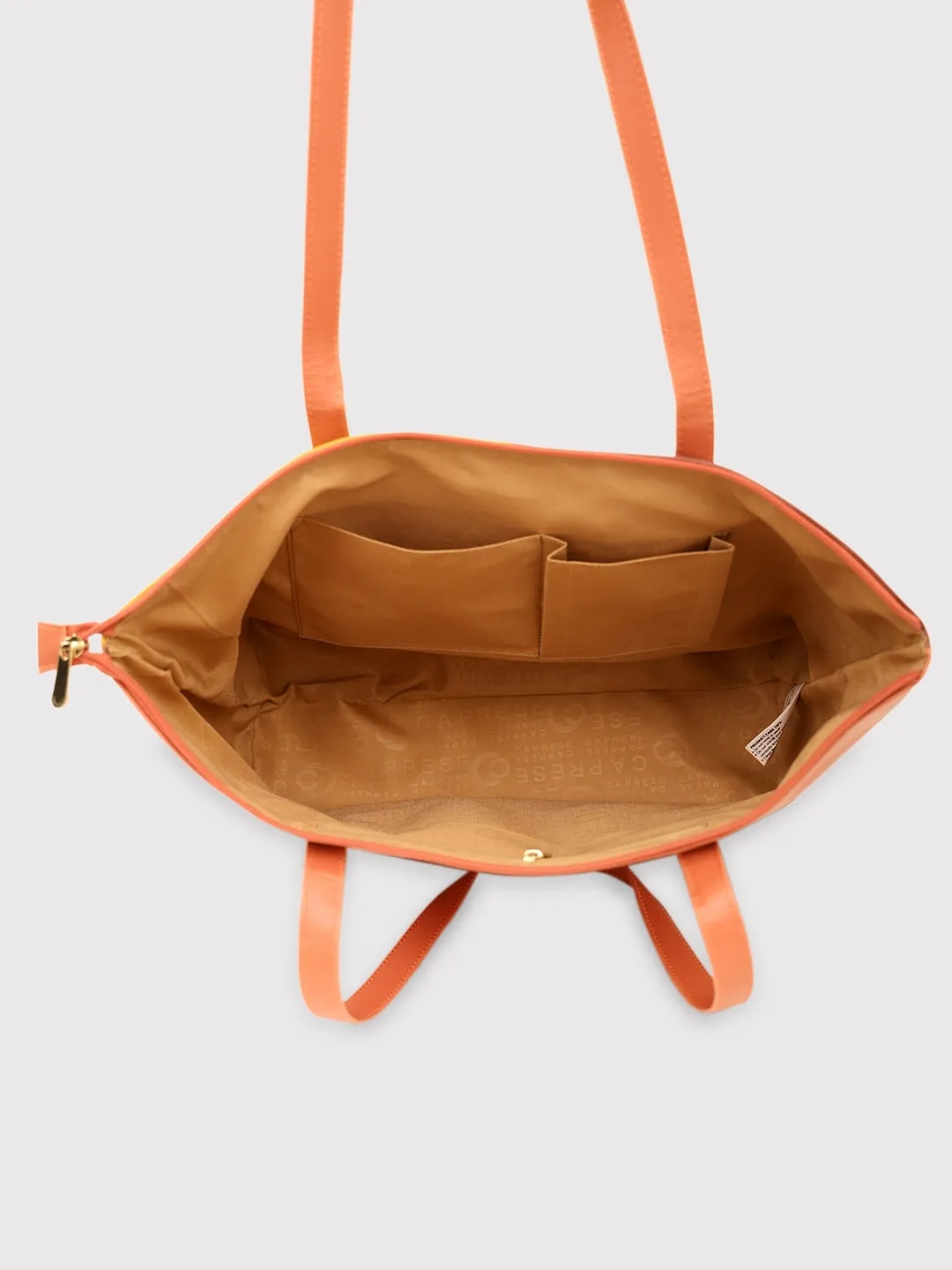 Caprese Kira Large Terracotta Tote Bag
