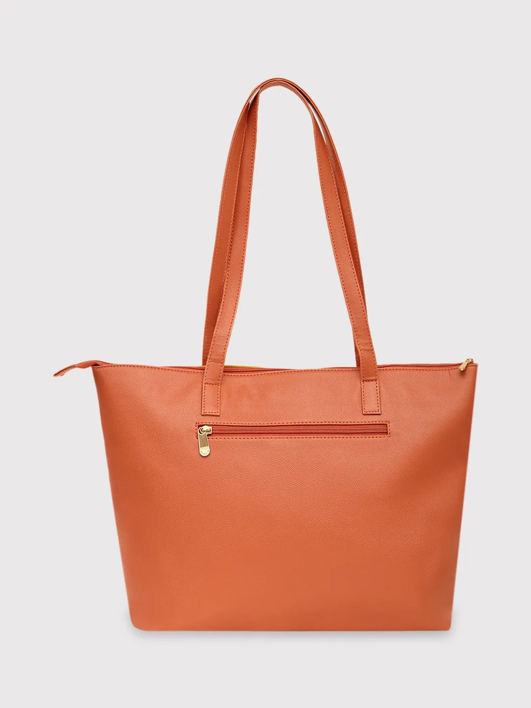 Caprese Kira Large Terracotta Tote Bag