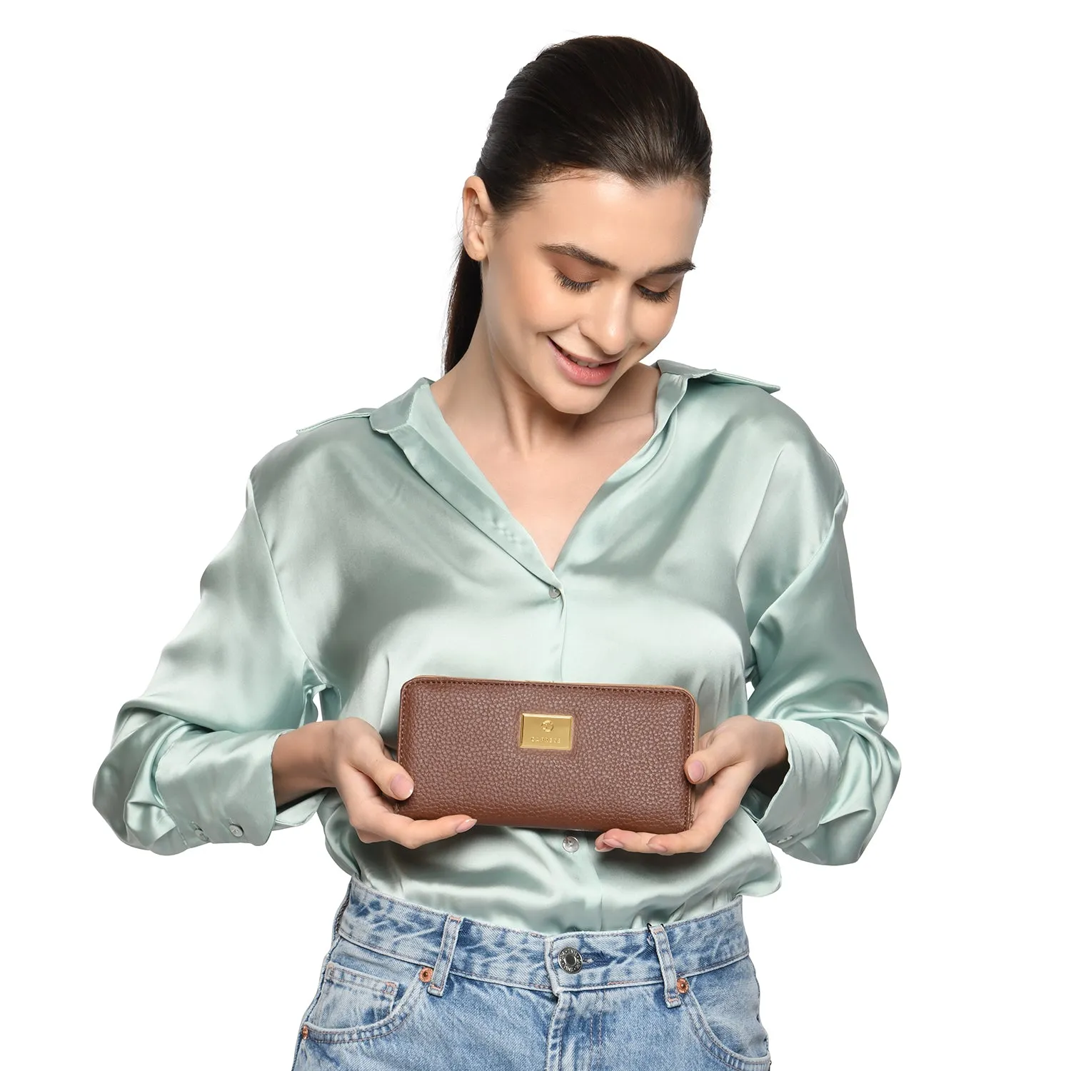 Caprese Kristin Medium Terracotta Wallet