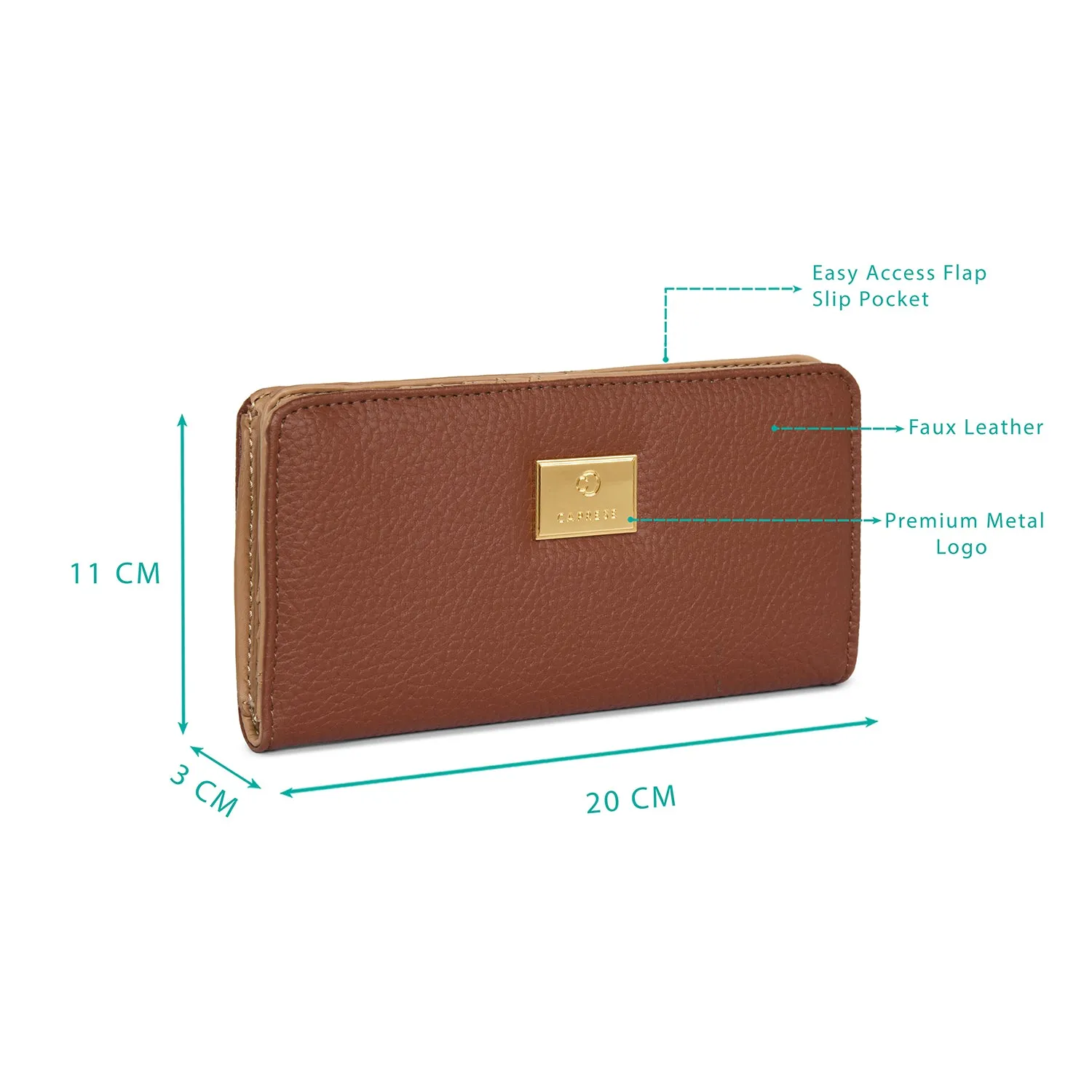 Caprese Kristin Medium Terracotta Wallet