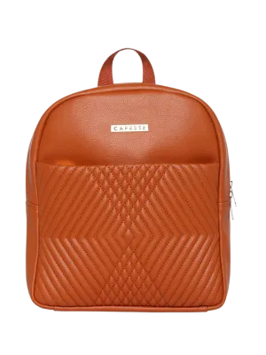 Caprese Leo Medium Tan Backpack