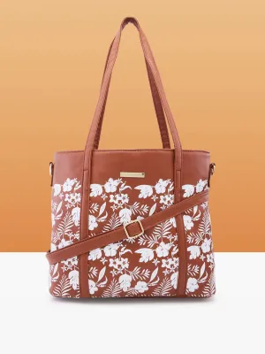 Caprese Lively Large Dusty Coral Satchel Bag