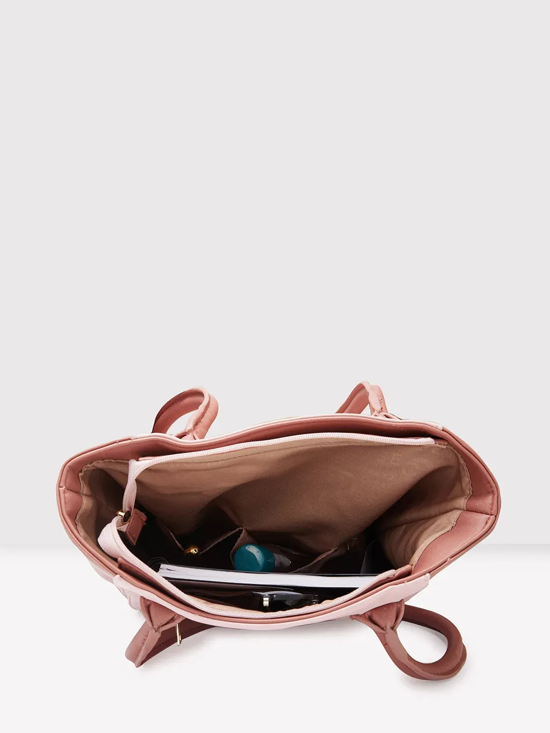 Caprese Loki Medium Pink Tote Bag