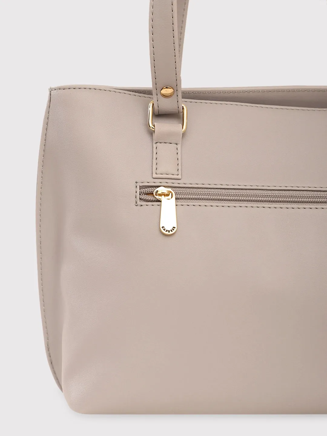Caprese London Medium Grey Tote Bag