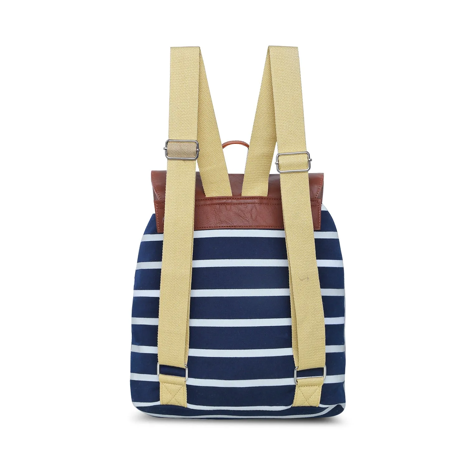 Caprese London Medium Navy Saddle Backpack