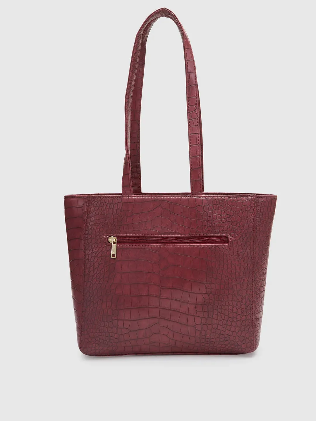 Caprese Luciana Medium Plum Tote Bag