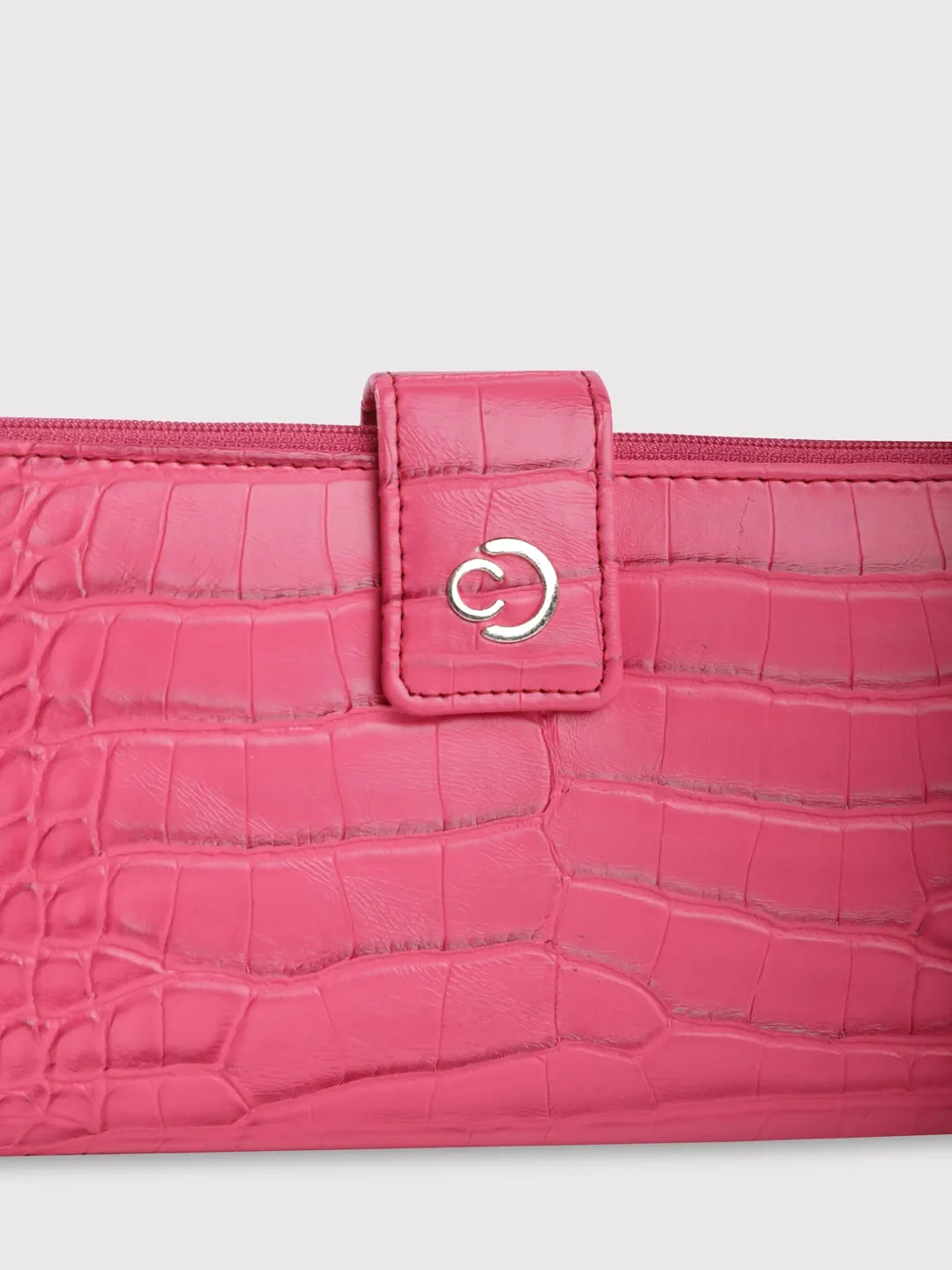 Caprese Luna Medium Fuchsia Bifold Wallet