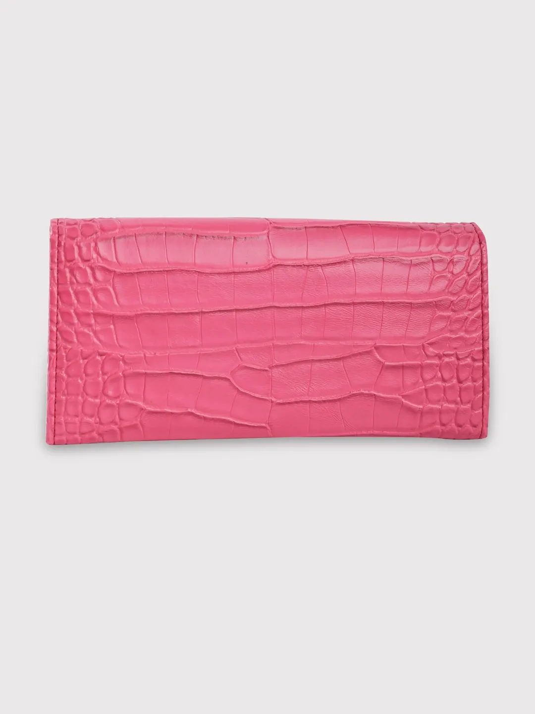 Caprese Luna Medium Fuchsia Flap Wallet