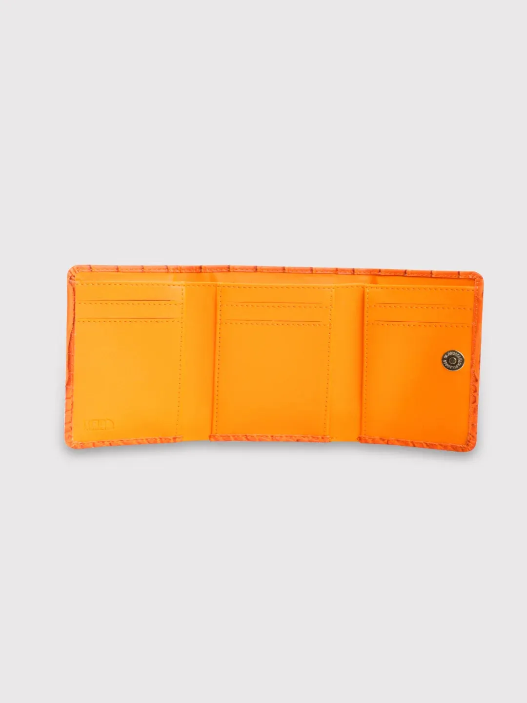 Caprese Luna Small Orange Trifold Wallet
