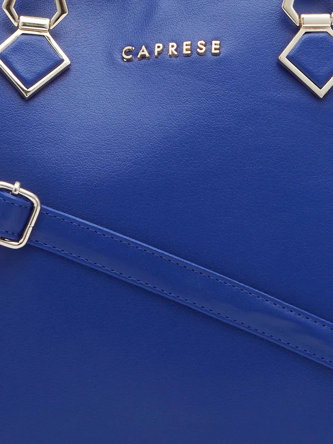 Caprese Lydia Large Blue Satchel Bag