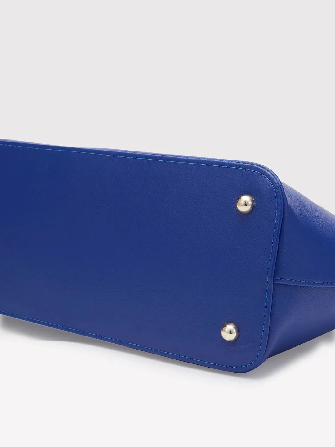 Caprese Lydia Large Blue Satchel Bag