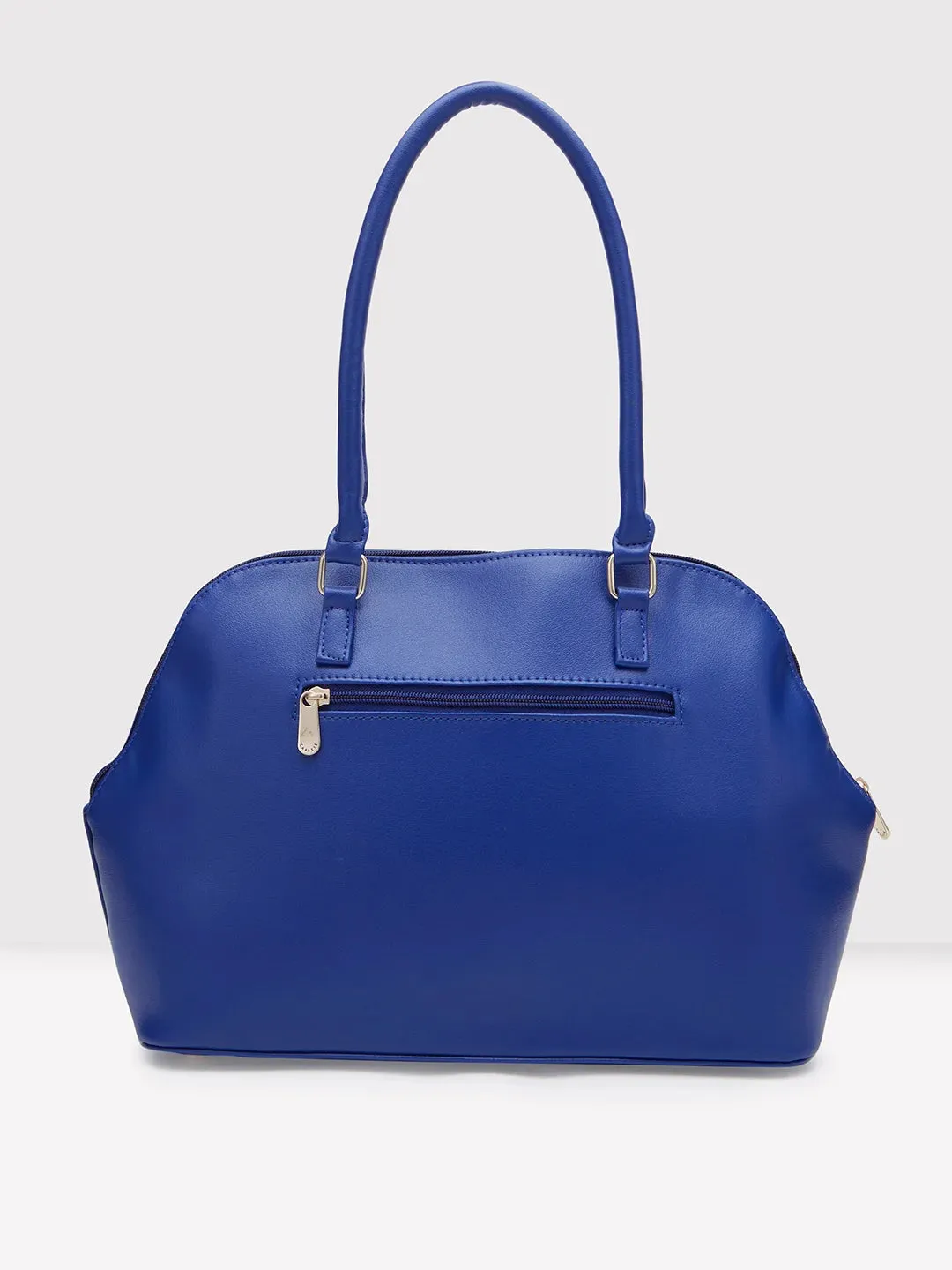 Caprese Lydia Large Blue Satchel Bag