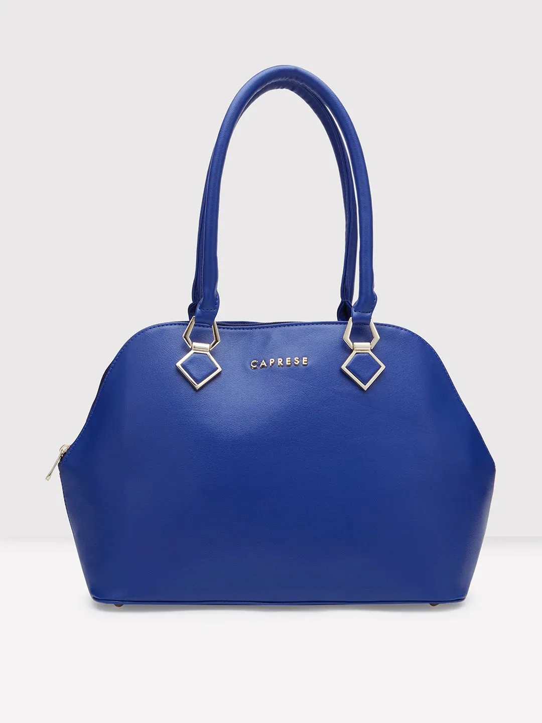 Caprese Lydia Large Blue Satchel Bag