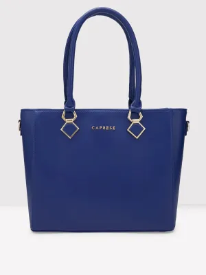 Caprese Lydia Medium Blue Tote Bag