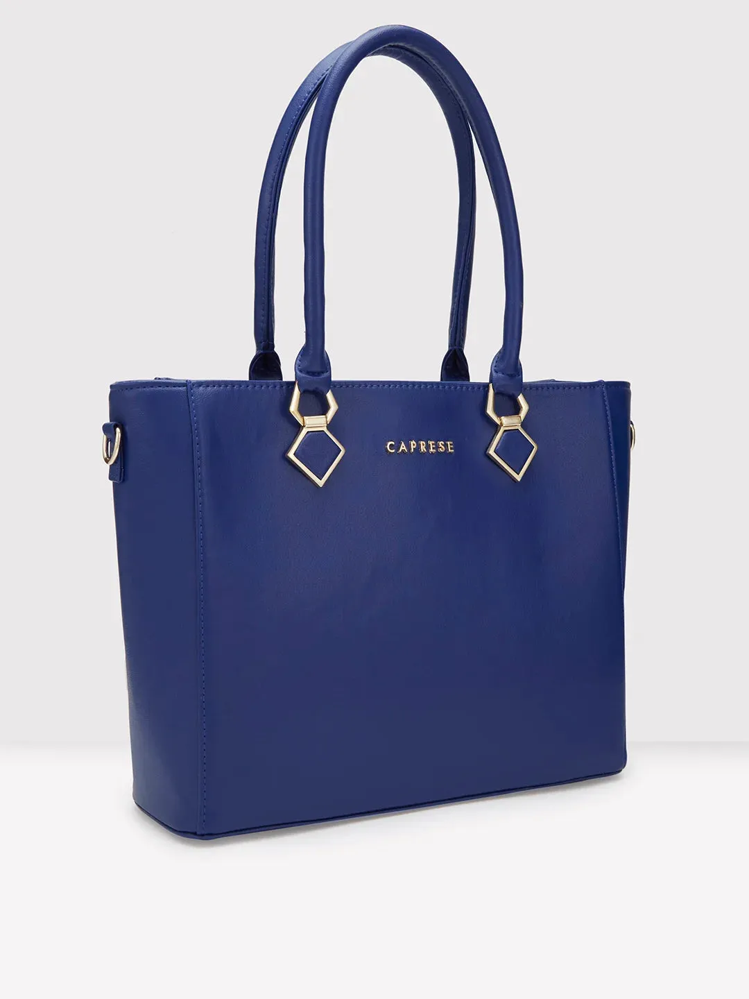 Caprese Lydia Medium Blue Tote Bag