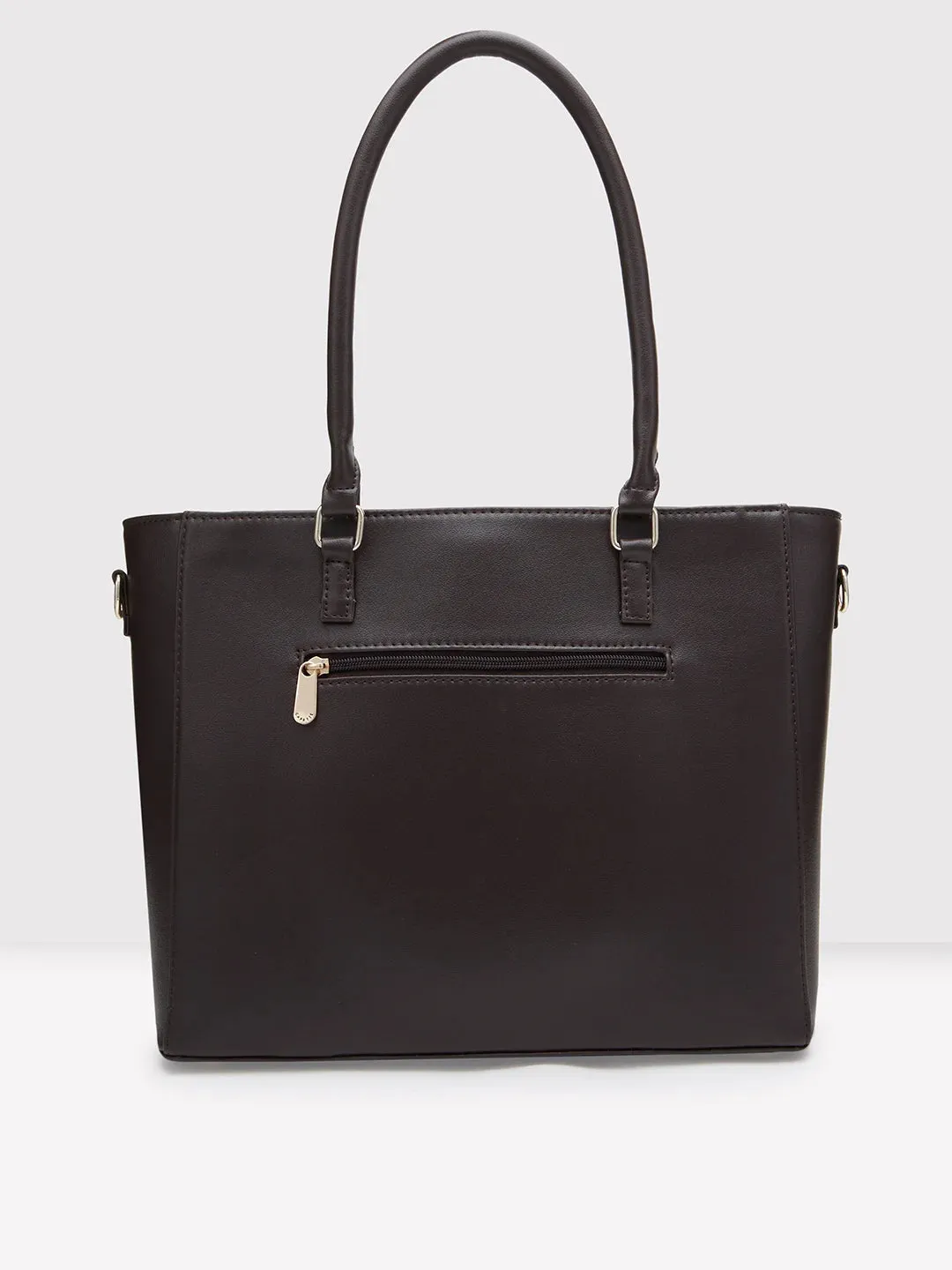 Caprese Lydia Medium Dark Oak Tote Bag