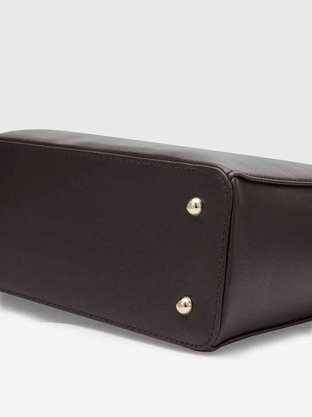 Caprese Lydia Medium Dark Oak Tote Bag