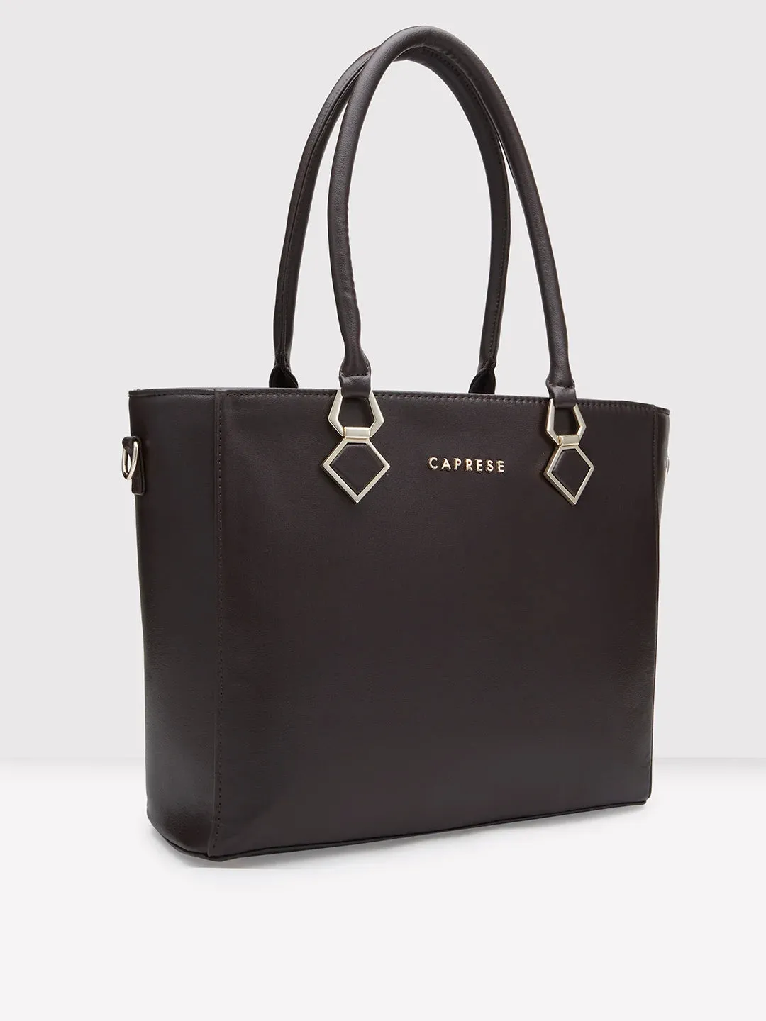 Caprese Lydia Medium Dark Oak Tote Bag
