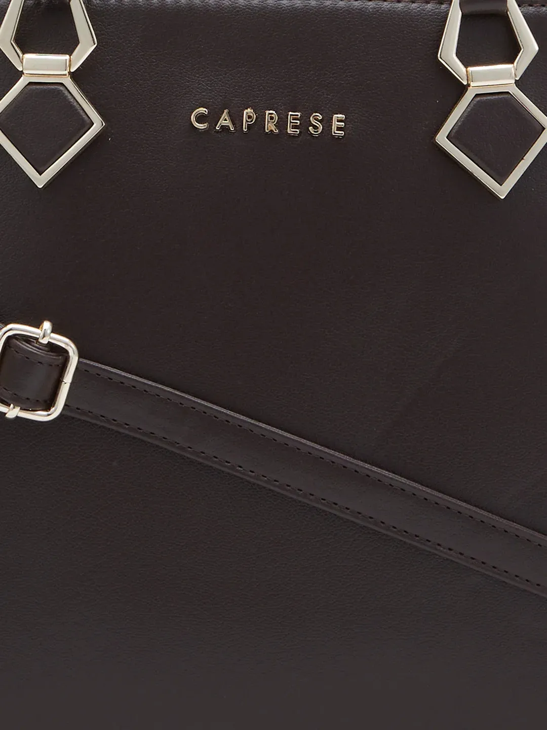 Caprese Lydia Medium Dark Oak Tote Bag
