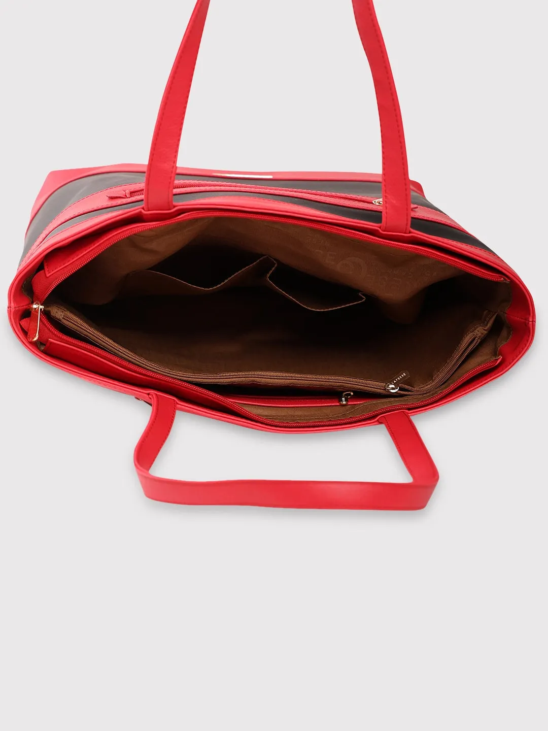 Caprese Marciano Medium Red Tote Bag