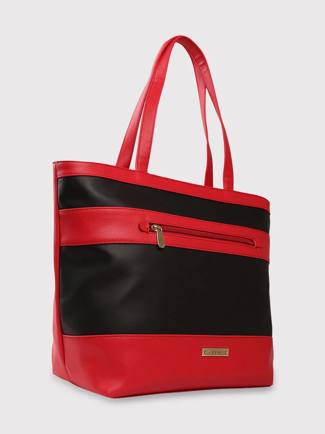 Caprese Marciano Medium Red Tote Bag