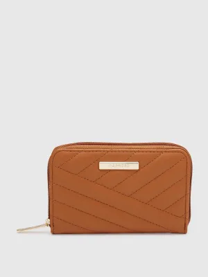 Caprese Mareeya Large Tan Wallet