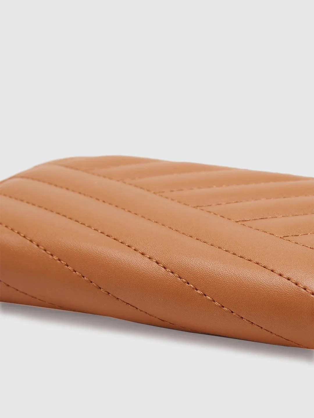 Caprese Mareeya Large Tan Wallet