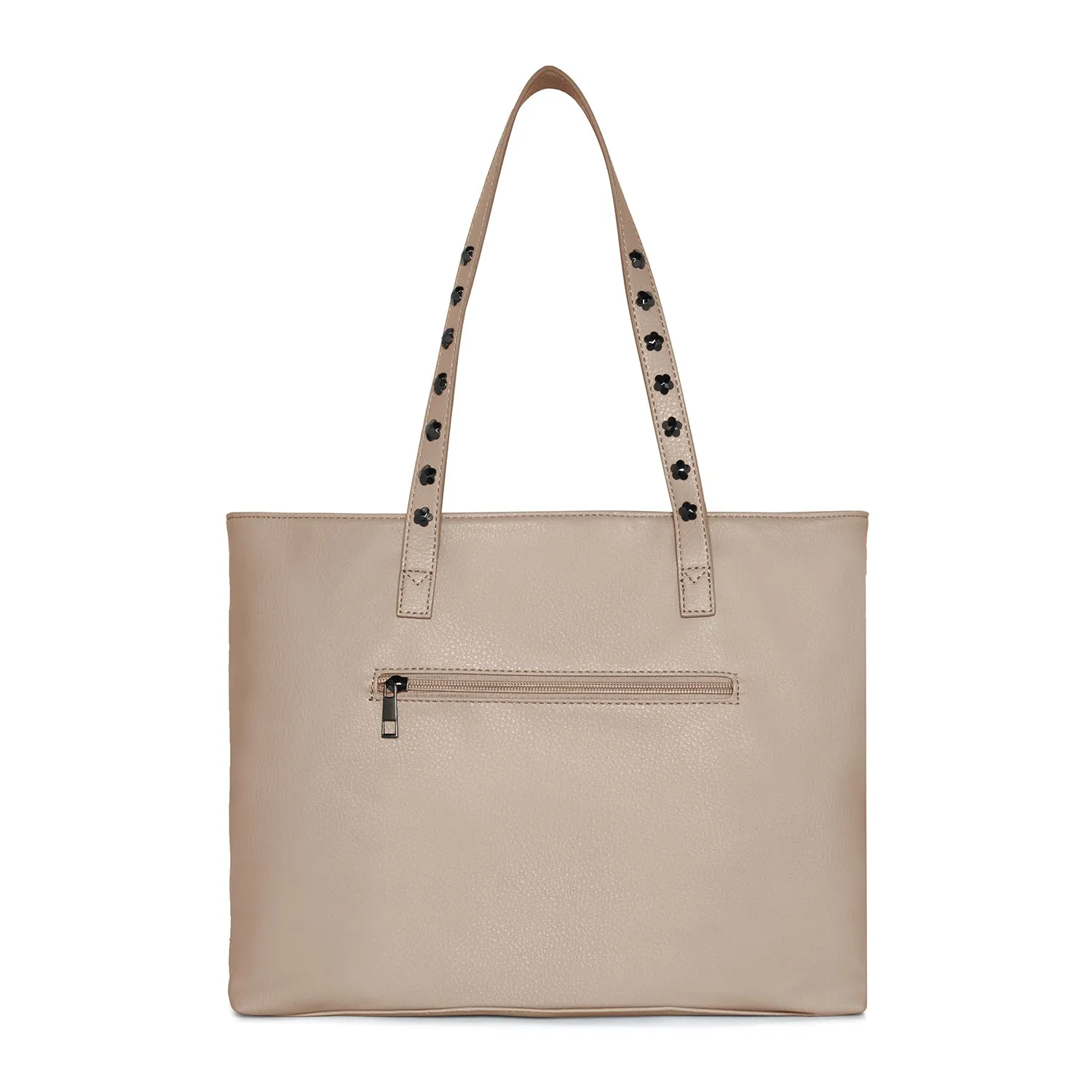 Caprese Merona Large Beige Tote Bag