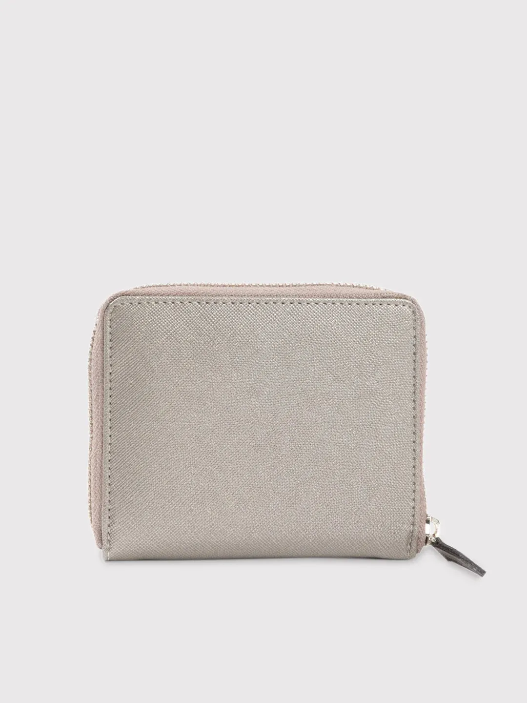 Caprese Mia Small Gunmetal Zip Around Wallet
