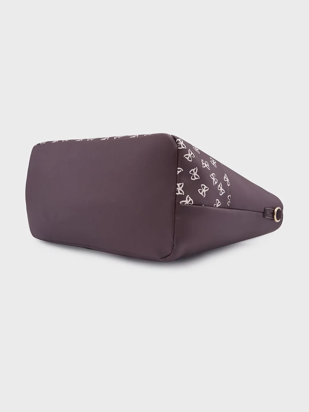 Caprese Milly Large Choco Brown Satchel Bag