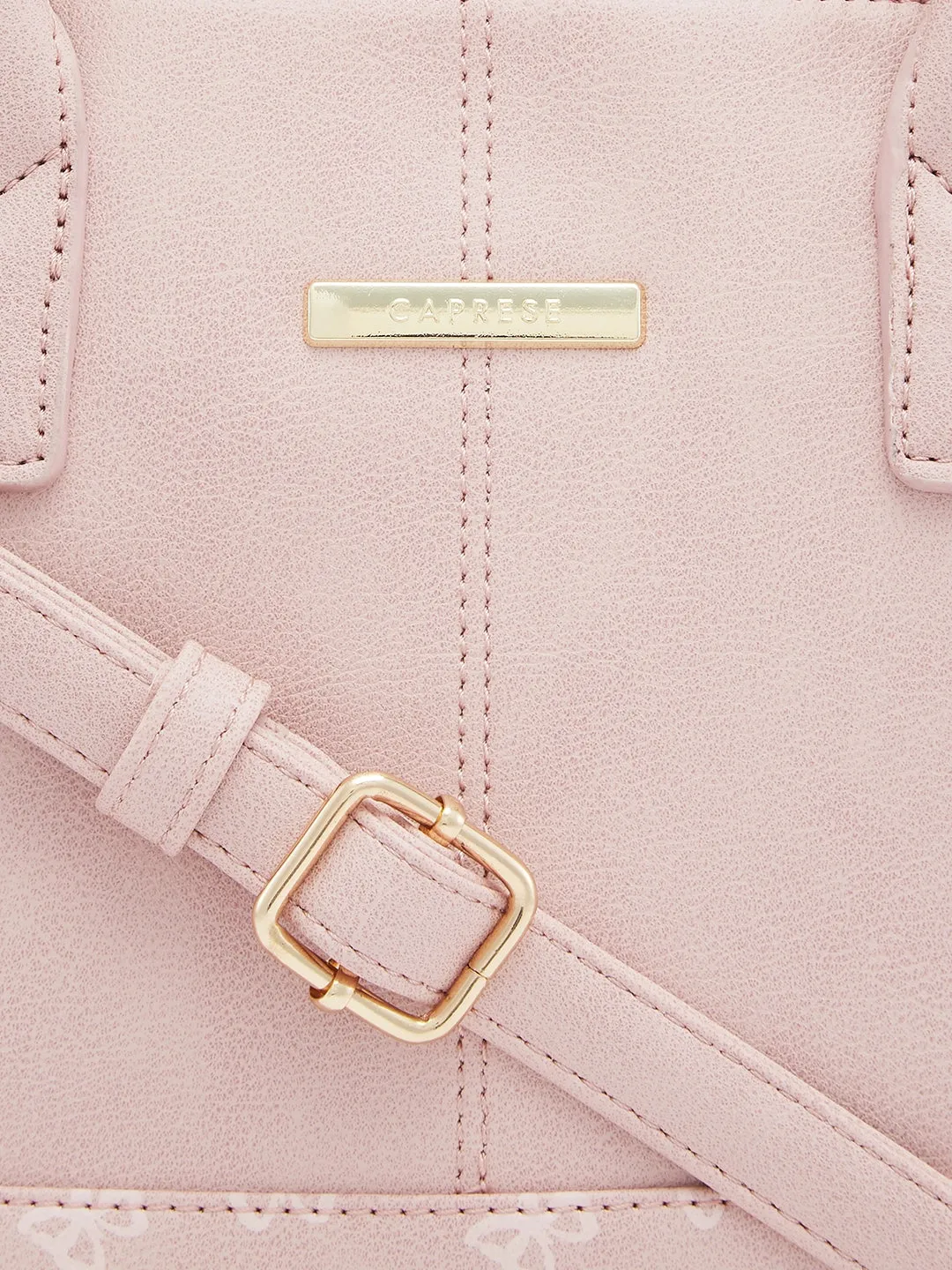 Caprese Milly Large Pink Satchel Bag