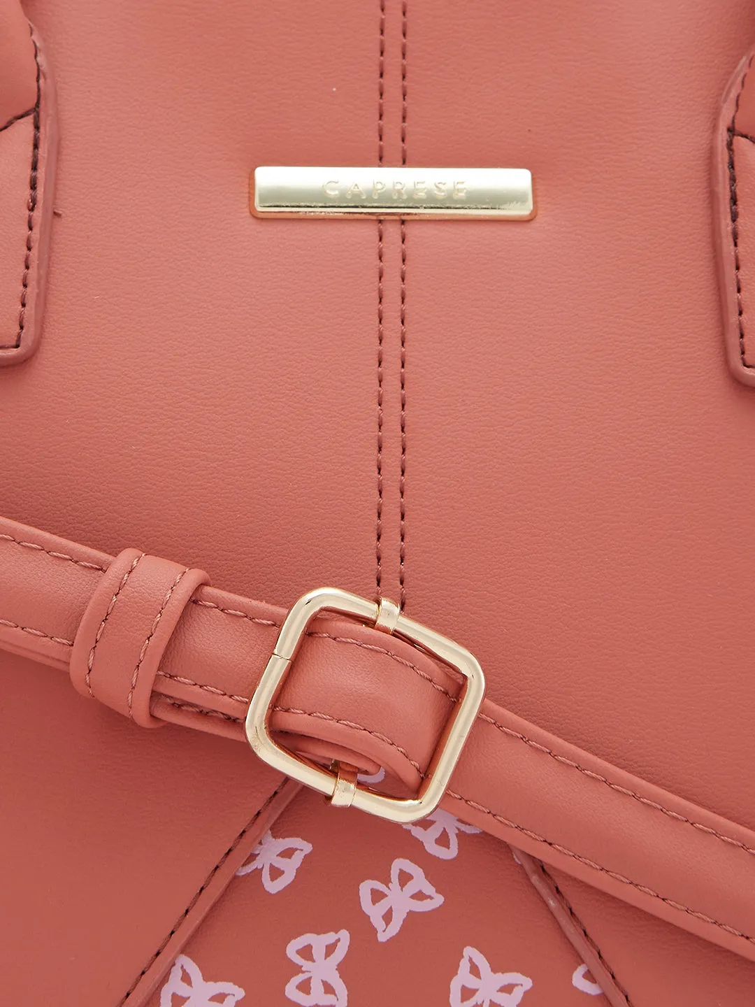Caprese Milly Medium Mud Peach Satchel