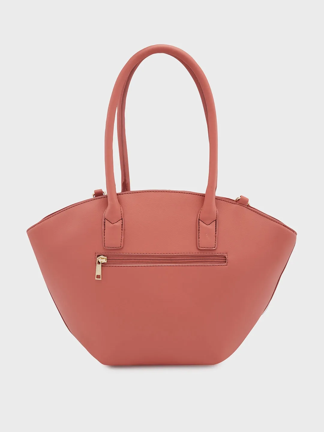 Caprese Milly Medium Mud Peach Satchel