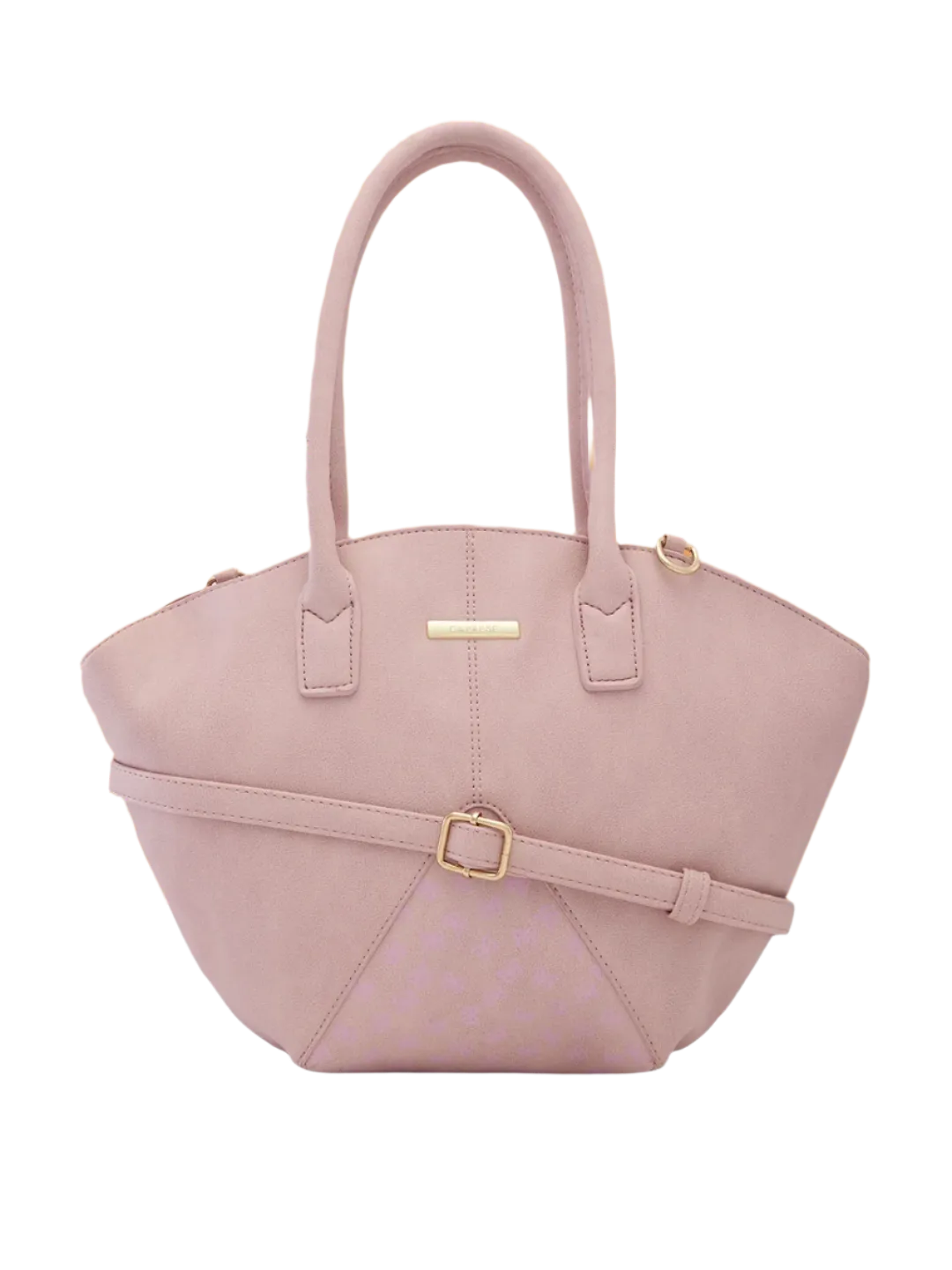 Caprese Milly Medium Pink Satchel Bag