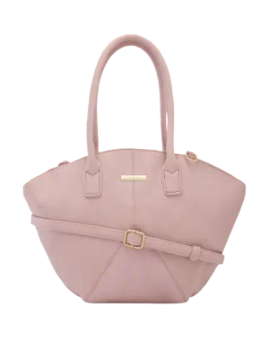 Caprese Milly Medium Pink Satchel Bag