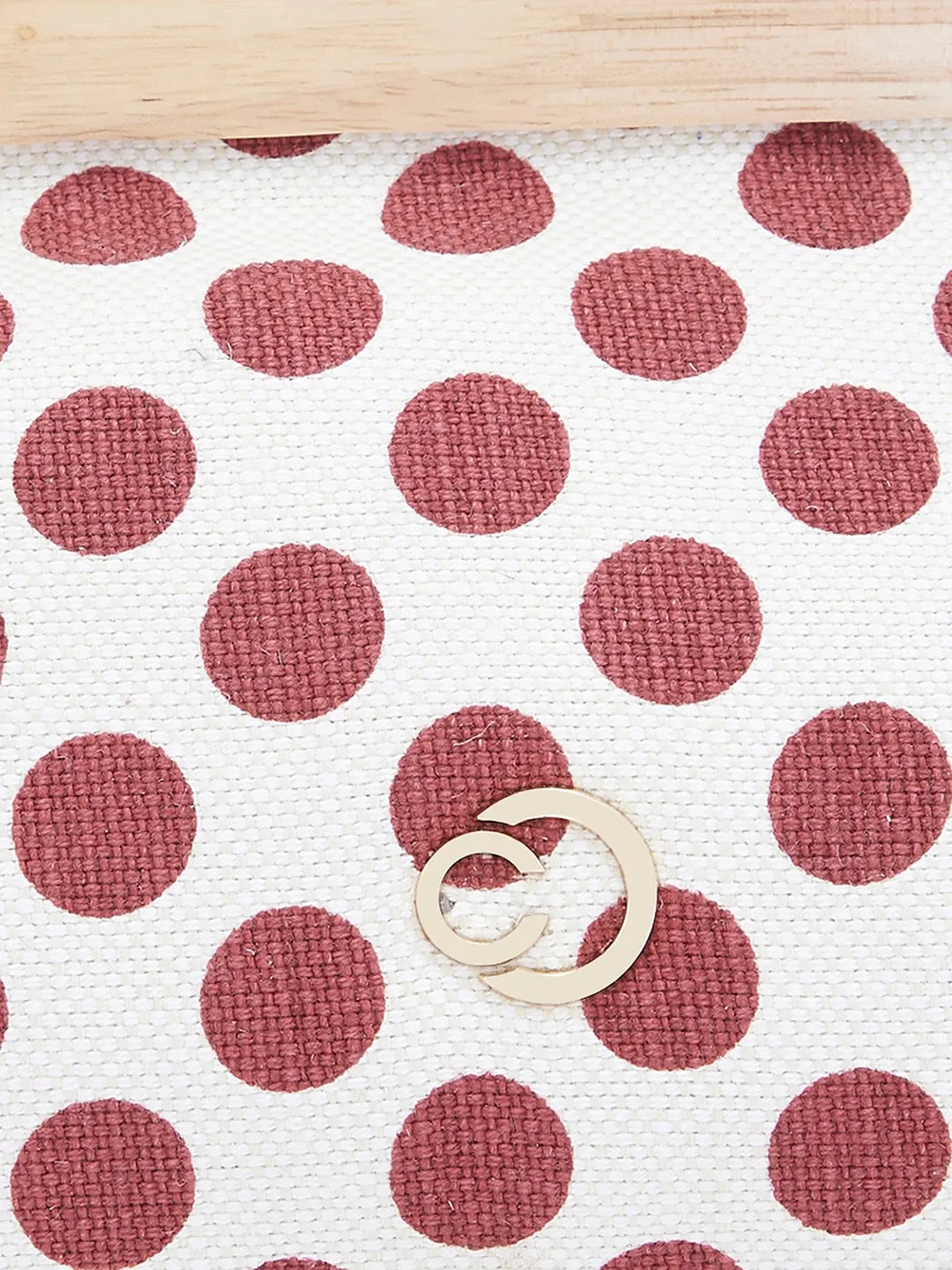 Caprese Mindy Small Red Clutch Bag
