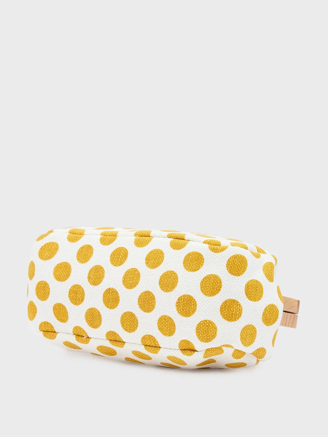 Caprese Mindy Small Yellow Clutch Bag
