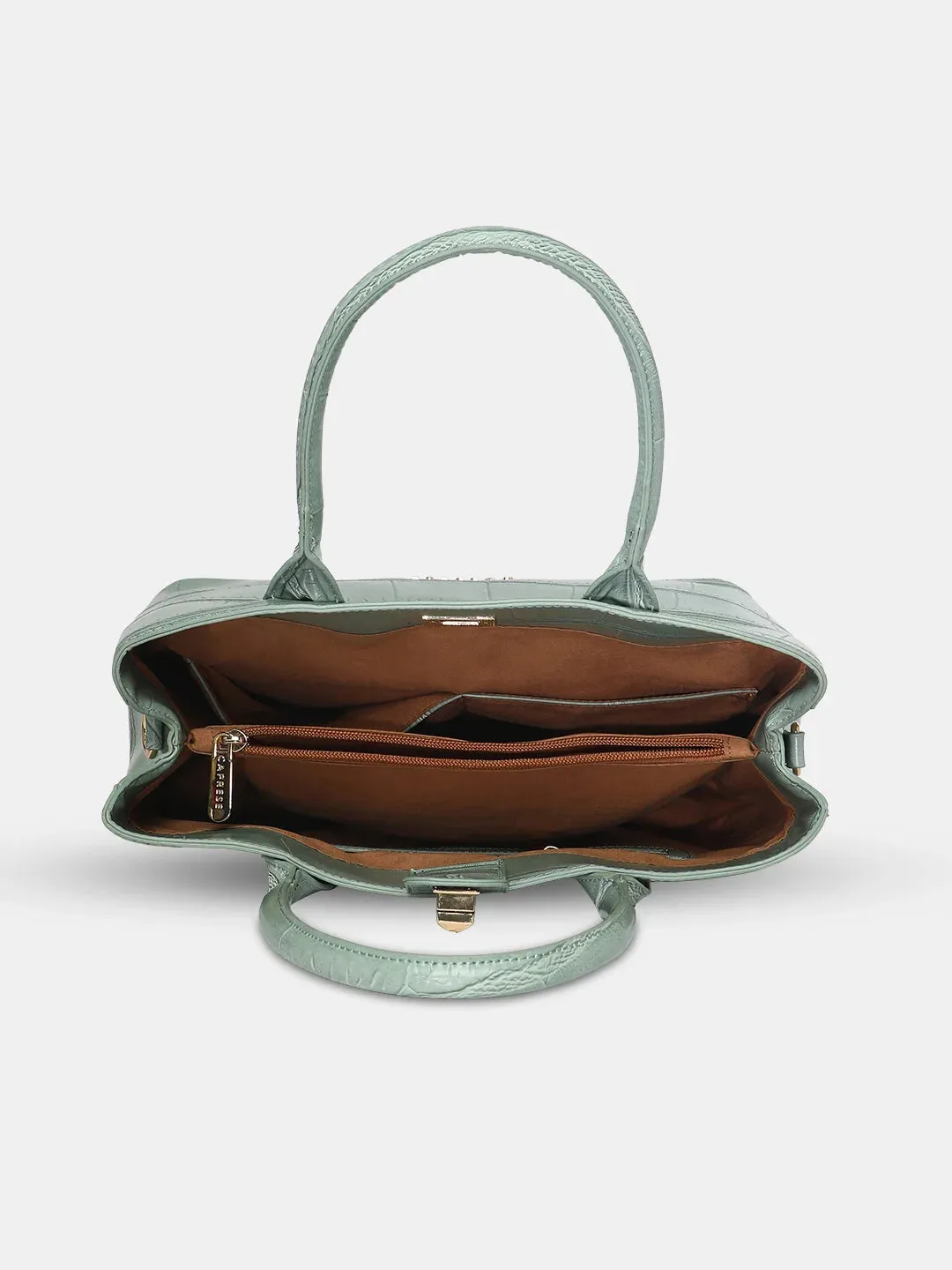 Caprese Mink Small Mint Satchel Bag
