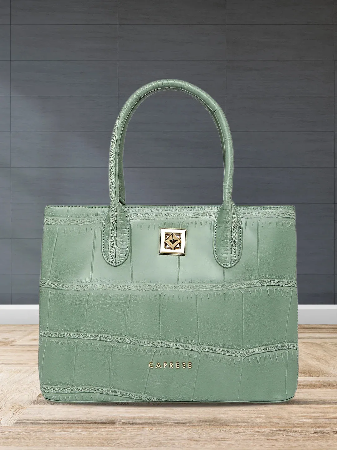 Caprese Mink Small Mint Satchel Bag