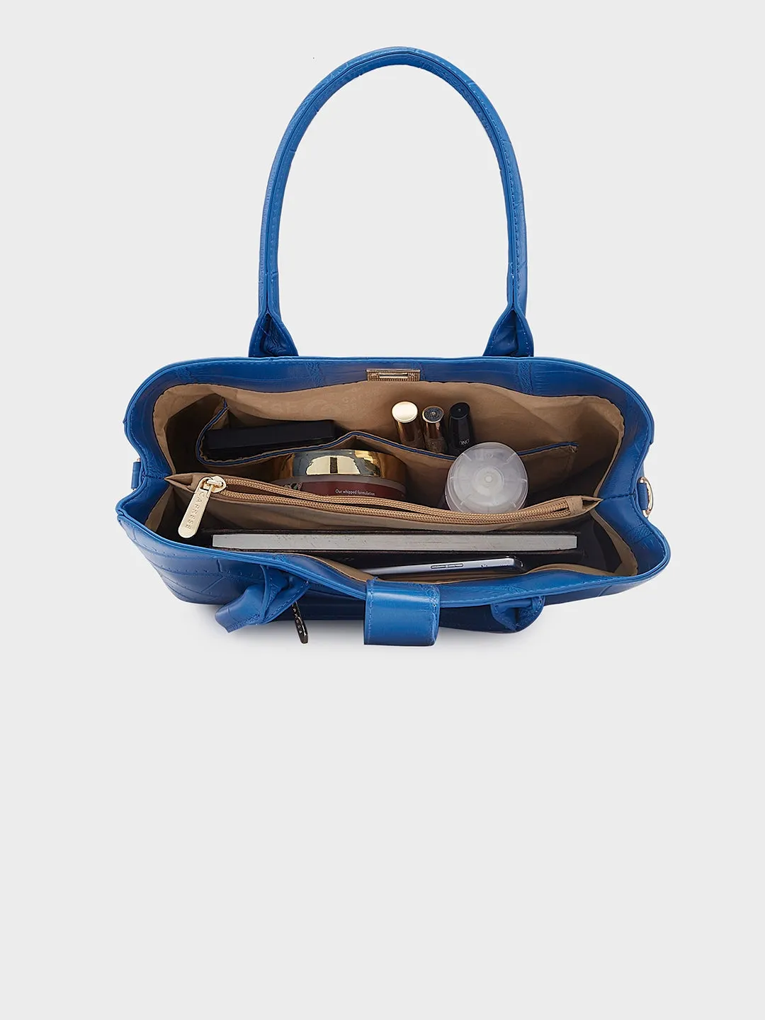 Caprese Mink Small Ultramarine Satchel Bag