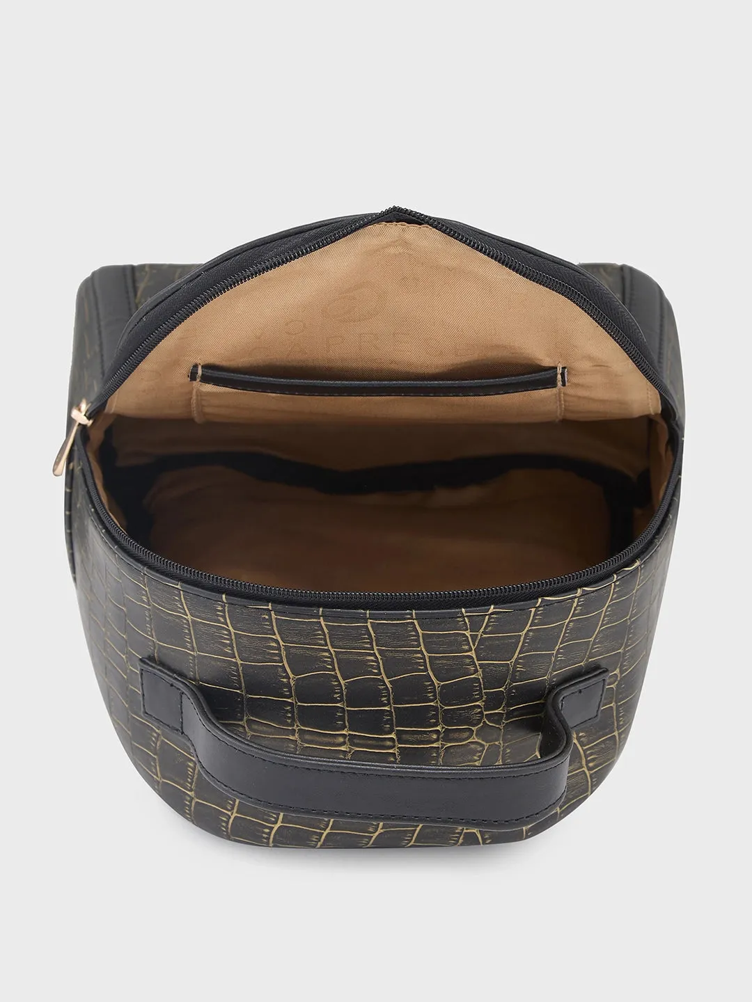 Caprese Mist Small Black Backpack