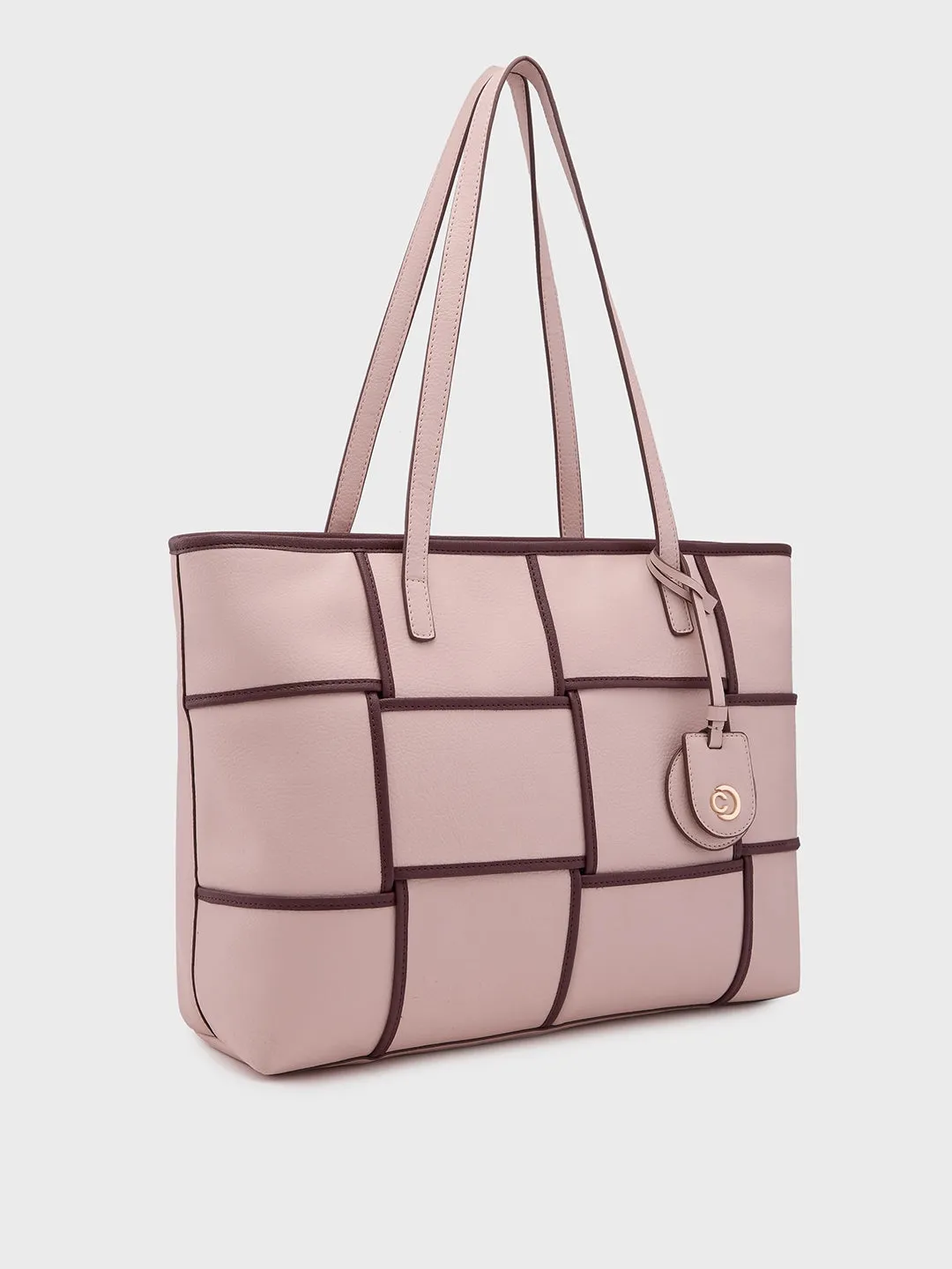 Caprese Modica Medium Pink Tote Bag