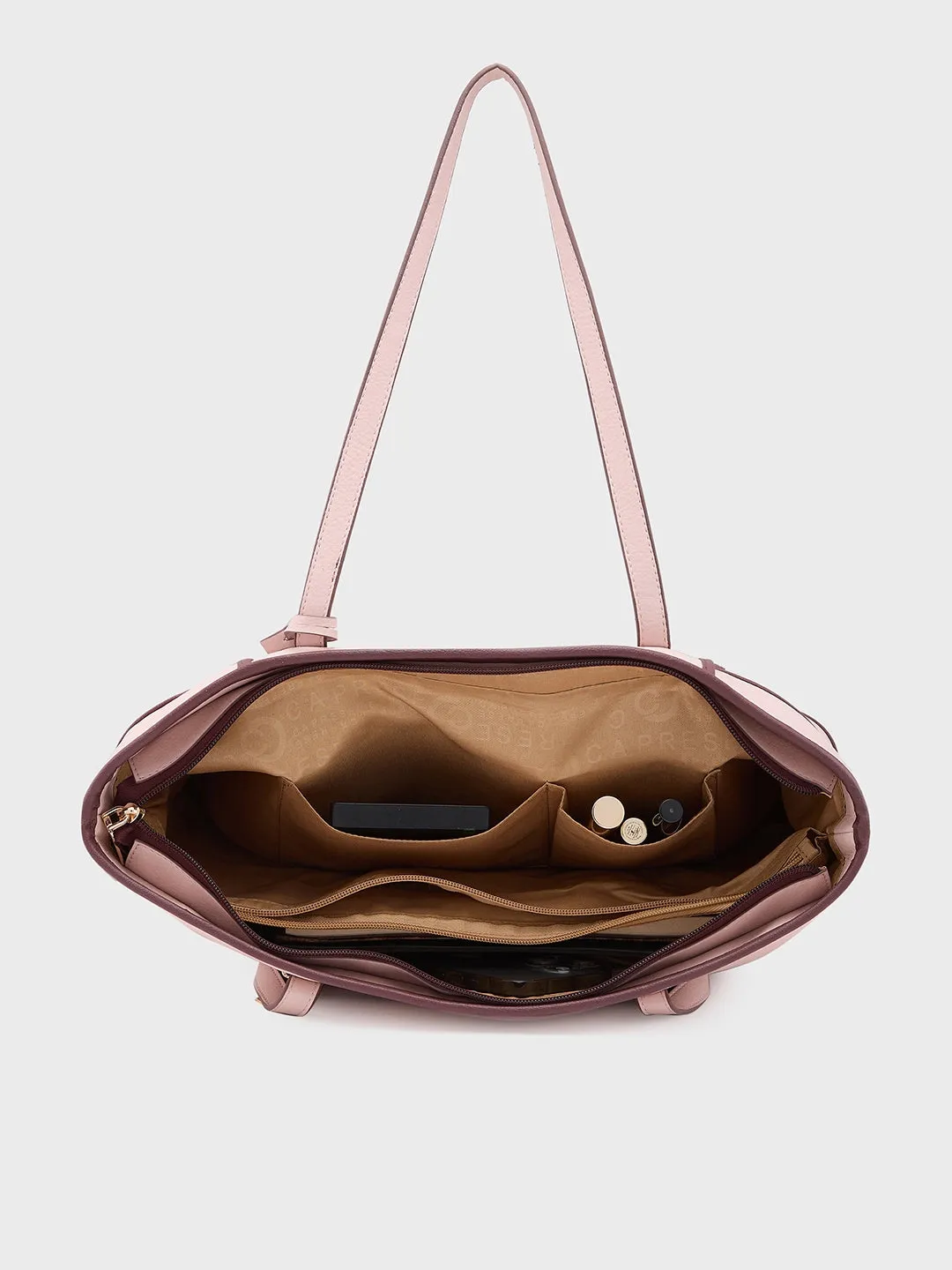 Caprese Modica Medium Pink Tote Bag