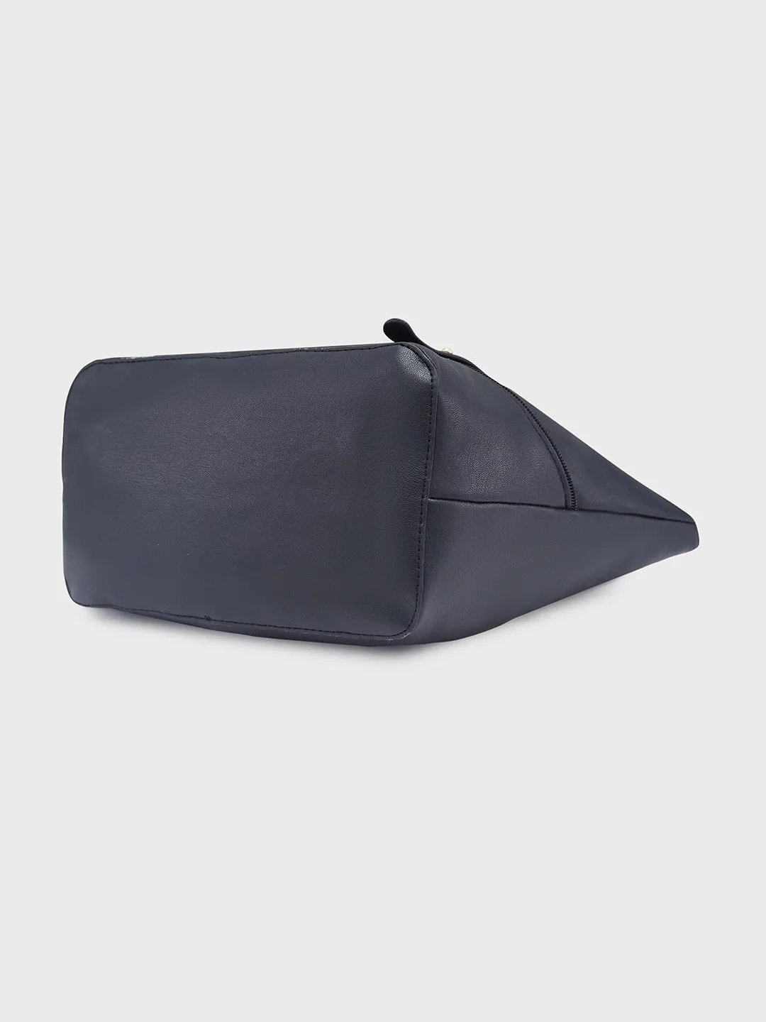 Caprese Nancy Large Black Tote Bag