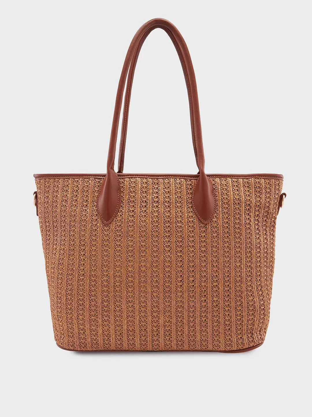Caprese Neo Large Tan Tote Bag